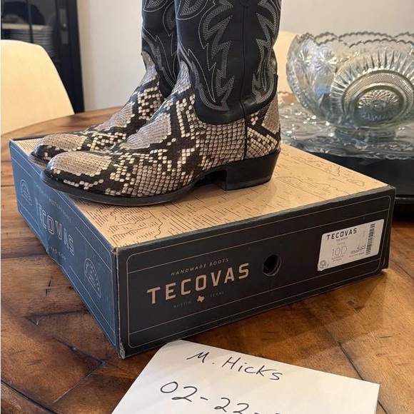 Tecovas Other - Tecovas “Bryce” Python sz 10D